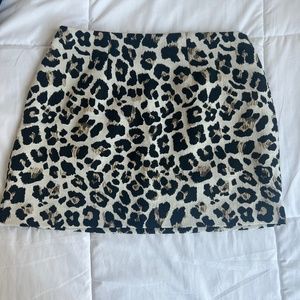 New look cheetah print skirt